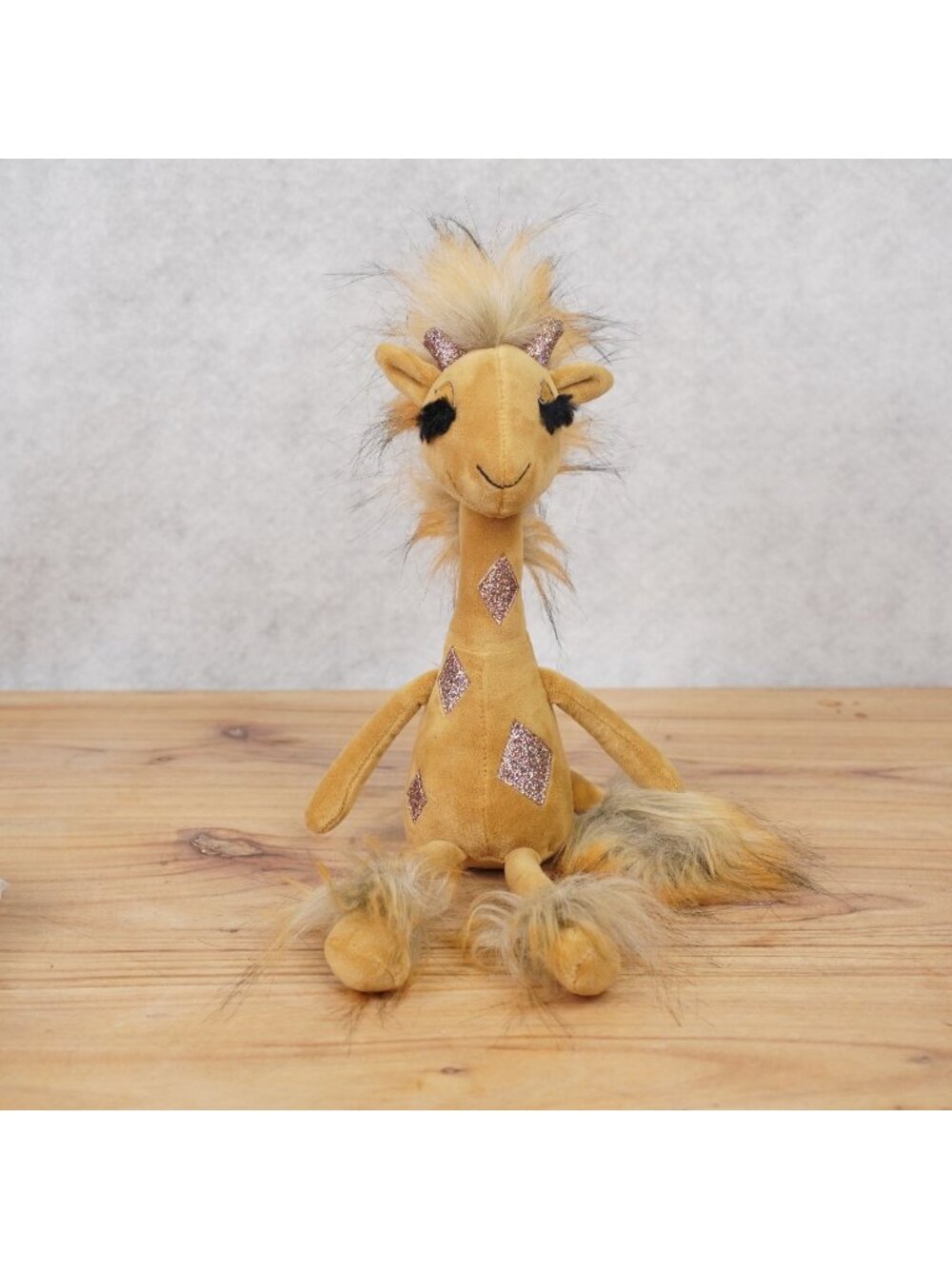 Retired Jellycat London Swellegant Gina Giraffe Plush Stuffed Animal 15"